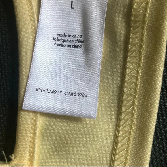 WeWoreWhat, PULL ON BRA TOP, Buttermilk, large - Picture 13 of 14
